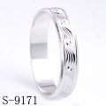 Hot-Selling 925 Silverjewelry Anel Resina Homens Sem CZ